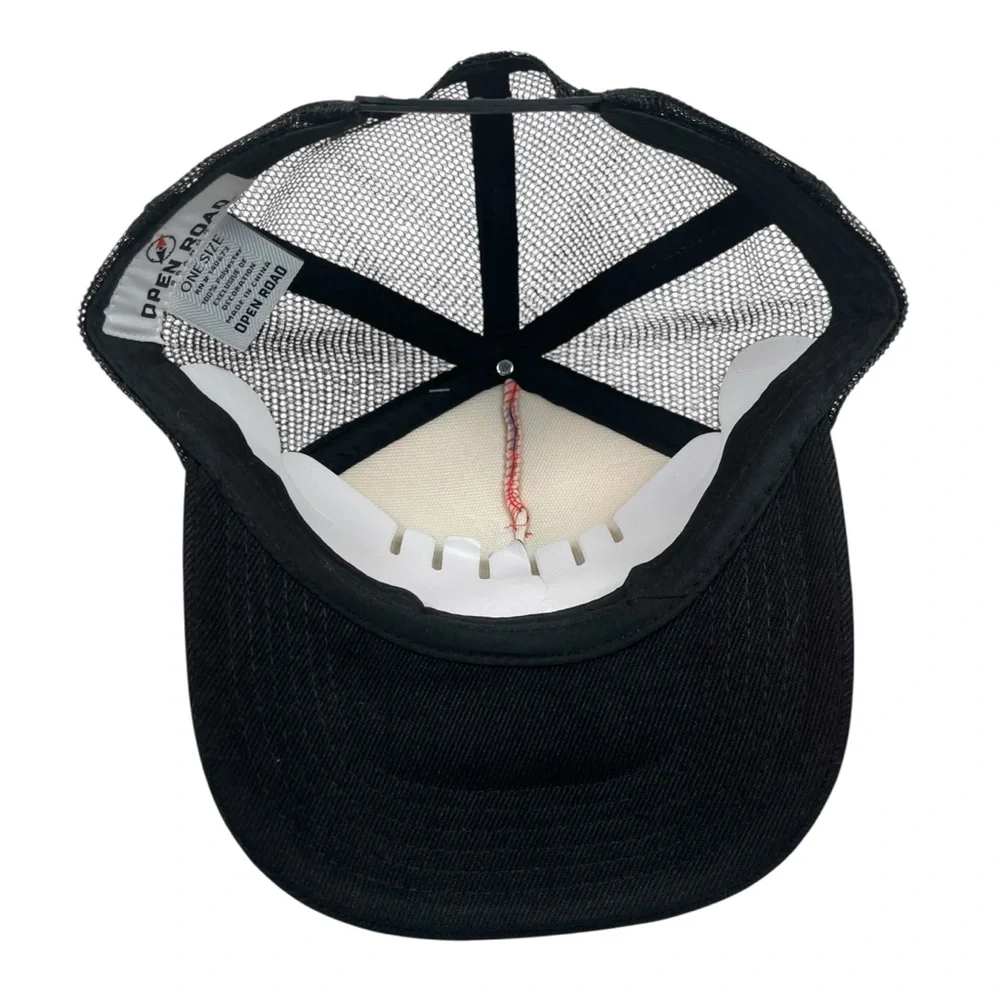 Open Road VW Bus Trucker Hat One Size Multicolor Mesh‎ Snapback NWT